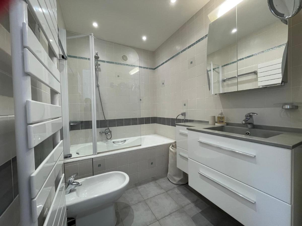 C012-Appartement Confortable Avec Piscine, Tennis Et Grand Parc คานส์ ภายนอก รูปภาพ