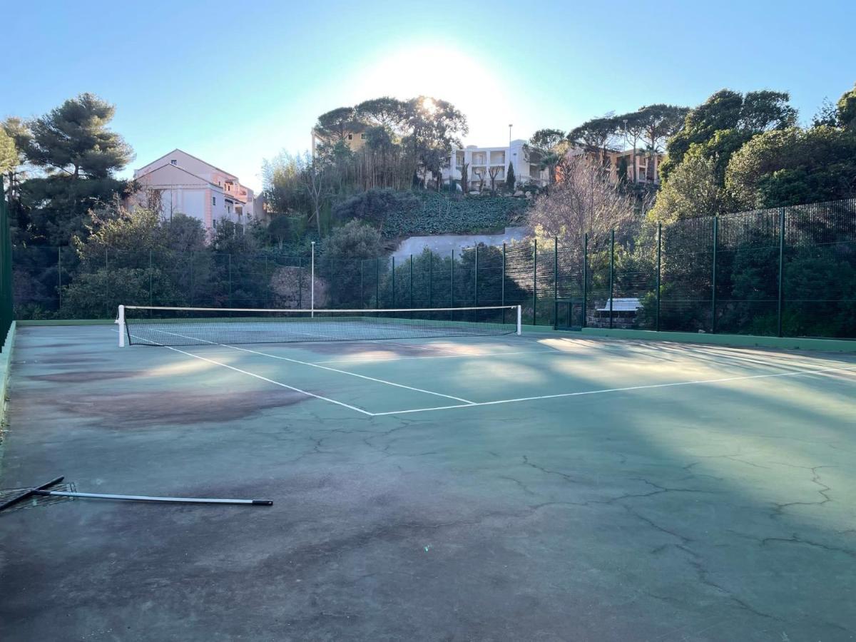 C012-Appartement Confortable Avec Piscine, Tennis Et Grand Parc คานส์ ภายนอก รูปภาพ