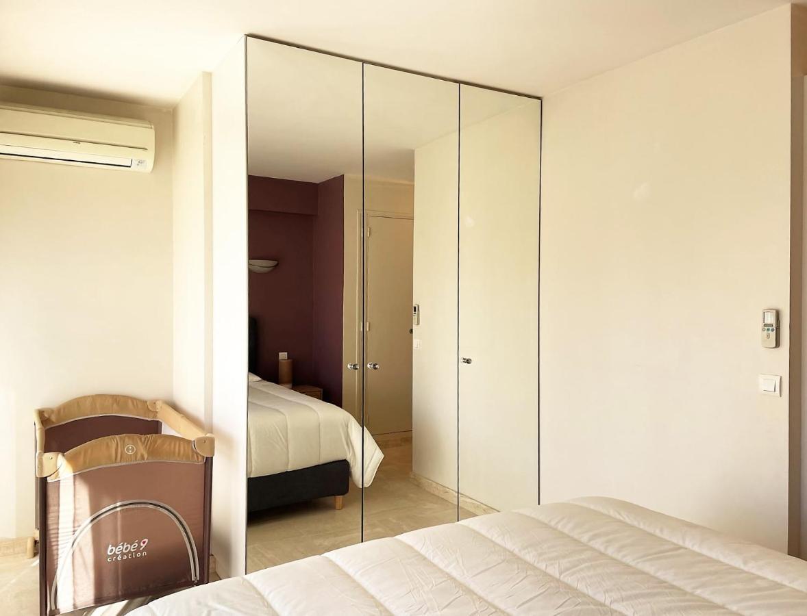 C012-Appartement Confortable Avec Piscine, Tennis Et Grand Parc คานส์ ภายนอก รูปภาพ