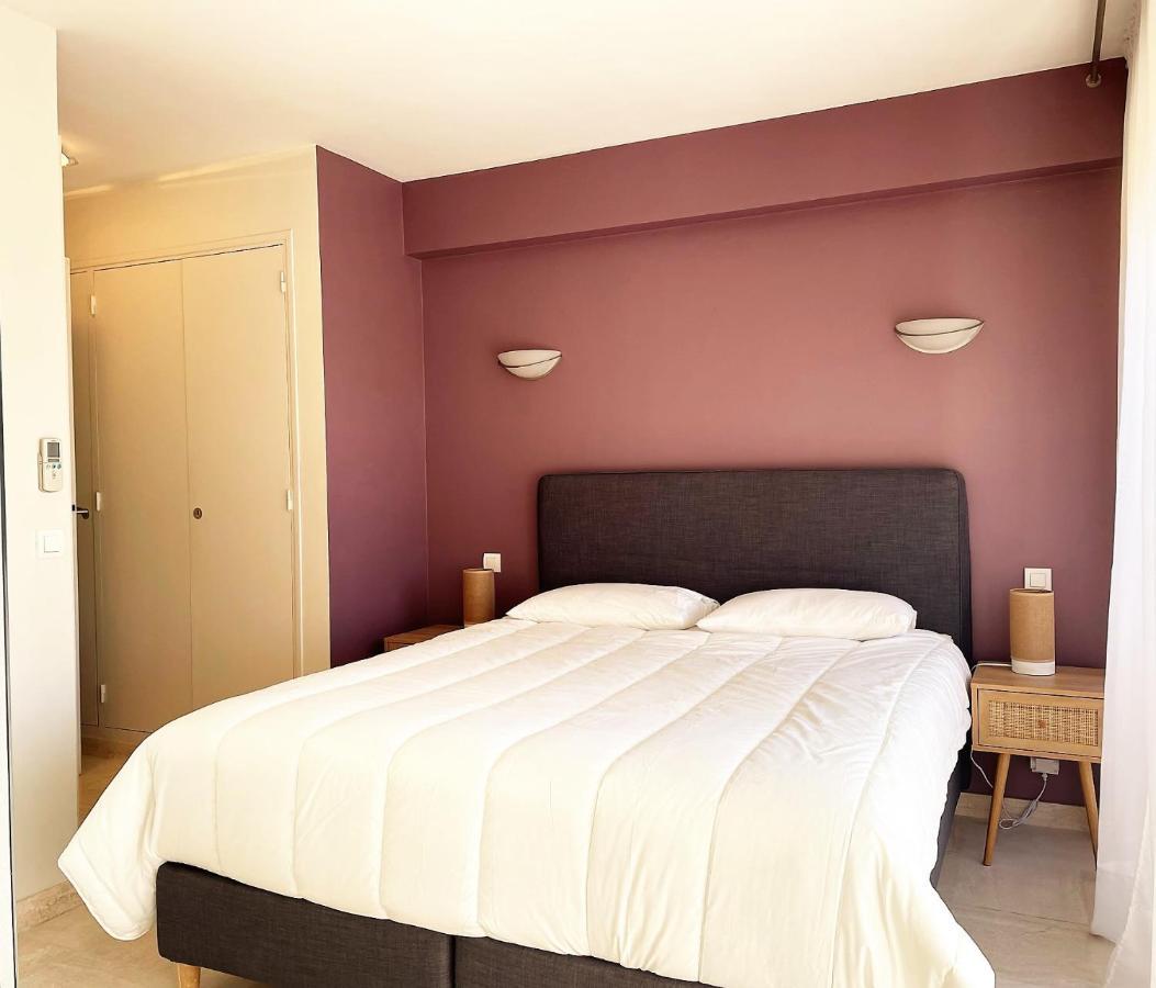 C012-Appartement Confortable Avec Piscine, Tennis Et Grand Parc คานส์ ภายนอก รูปภาพ